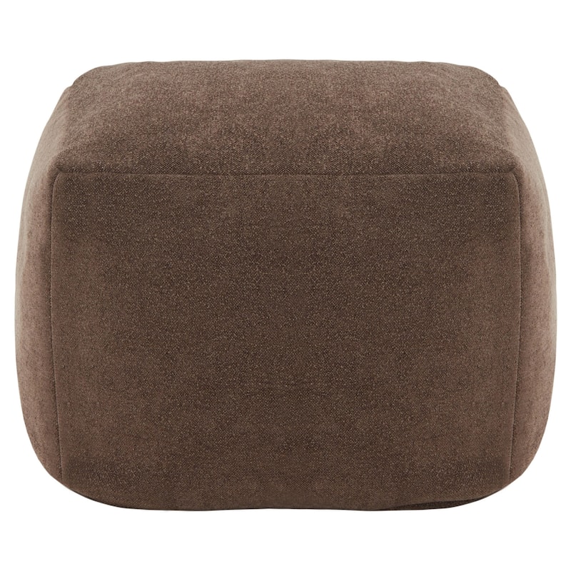 SAFAVIEH Couture Samuels Boucle Pouf - 18Wx18Dx14H