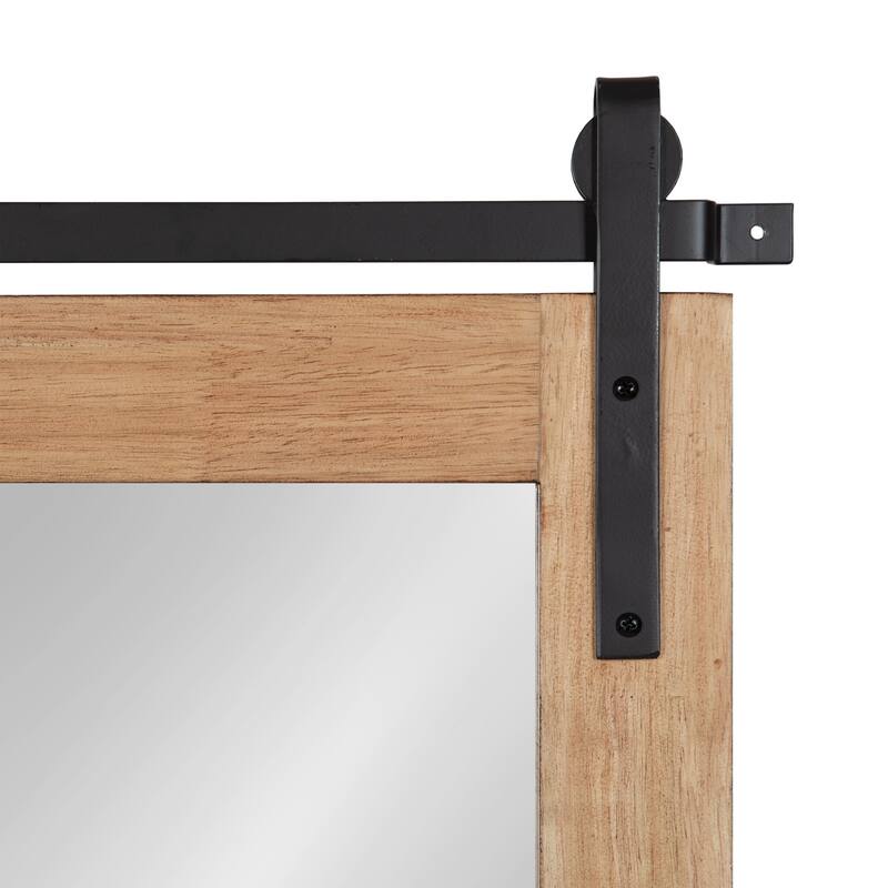 Kate and Laurel Samuels Wood Framed Wall Mirror