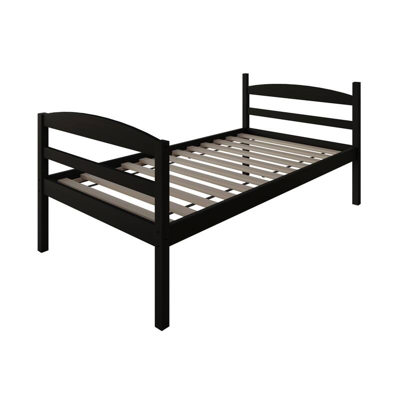CraftPorch Contemporary Twin Over Twin Bunk Bed