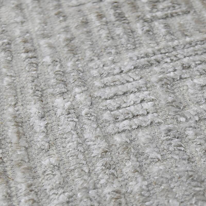 Quartz Desoto Modern & Contemporary Geometric Hand-Knotted Area Rug