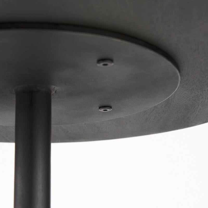 Pedestal Table with Detailing - 24" H x 20" W x 20" D