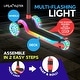 preview thumbnail 29 of 52, 3-Wheel Kids Scooter with Multi-Color Lights on Deck & Wheels – 5-Height Adjustable Handlebar,