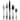 Mepra Venere Flatware 5-Piece Set - 5-Pieces