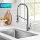 preview thumbnail 108 of 158, Kraus Bolden 2-Function 1-Handle Commercial Pulldown Kitchen Faucet