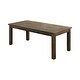preview thumbnail 2 of 2, Mina Rustic Golden Brown and Beige 5-piece Dining Set with Storage