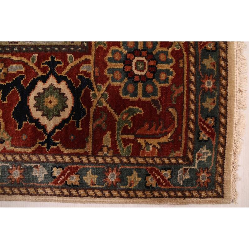 ECARPETGALLERY Hand-knotted Jules Sultane Ivory Wool Rug - 8'11 x 12'0