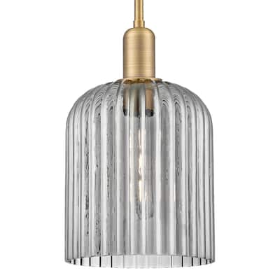 Innovations Lighting 716-1S-G559-8SM Bridal Veil 8" Wide Mini Pendant