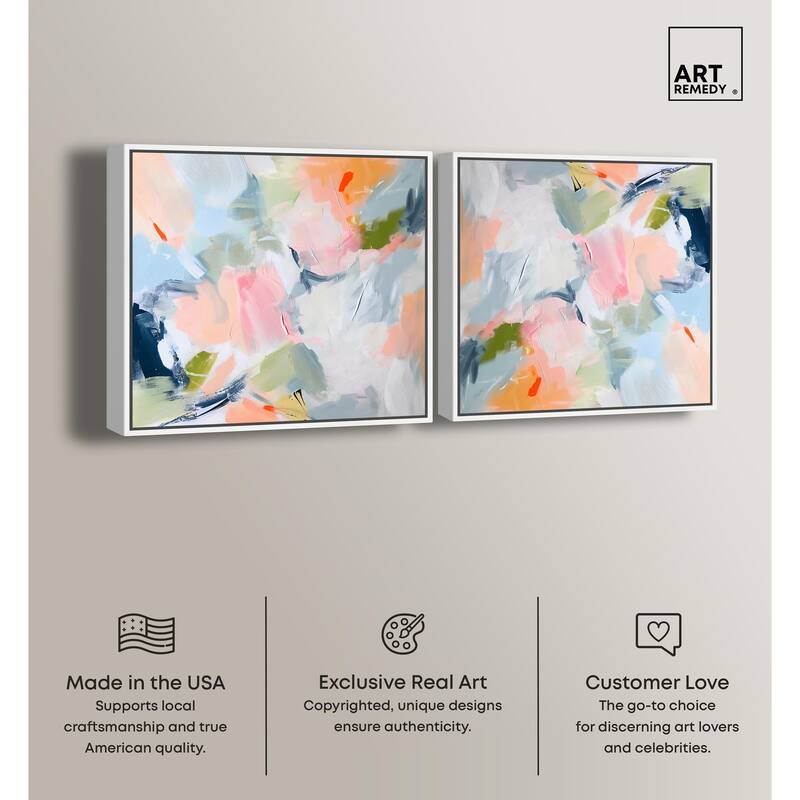 Glistening Stillness II Canvas by Art Remedy