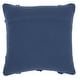 preview thumbnail 4 of 2, Navy Blue Textured Lattice Throw Pillow