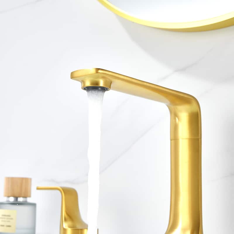 Varen 8 in. Widespread 2-Handle Bathroom Faucet with Drain