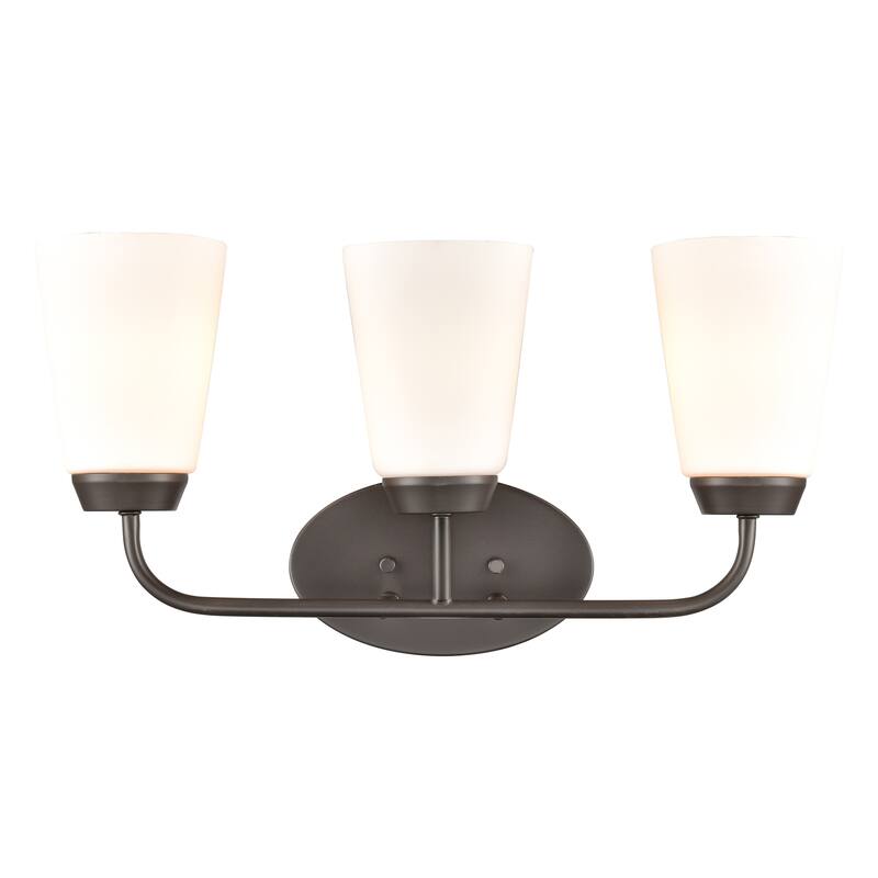 Winslow 12.5-inch Wide 2-Light Vanity Light in Brushed Nickel - 20 - Oil Rubbed Bronze