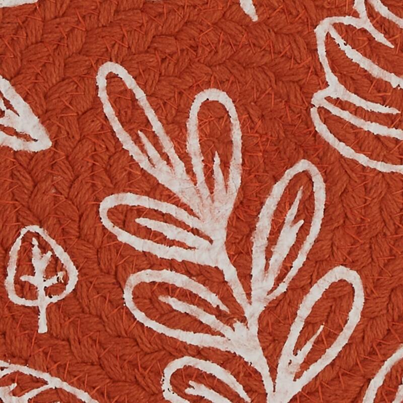 Split P Leaf Round Trivet Sienna - 8" DIA