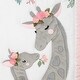preview thumbnail 8 of 8, Lambs & Ivy Giraffe and a Half Pink/Gray 4-Piece Nursery Baby Crib Bedding Set