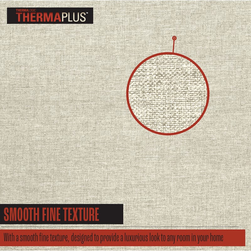 ThermaPlus Edison Total Blackout Textured Curtain Panel