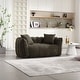 preview thumbnail 3 of 43, Roomfitters Soft Beanbag Chair with High Resilience Foam Core – Comfortable Square Recliner Sofa for Gaming, Watching TV Olive Green