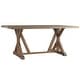 preview thumbnail 16 of 16, Benchwright Rustic Pine Trestle Accent Dining Table by iNSPIRE Q Artisan