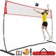 preview thumbnail 6 of 13, Zealfeel 12ft Volleyball Net Set: Height Adjustable Portable Training Net with Accessories and Bag 20ft