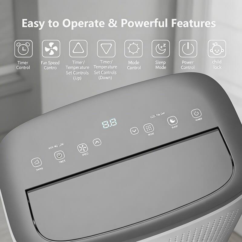 3-in-1 Air Conditioners, with Remote Control, 14000 BTU