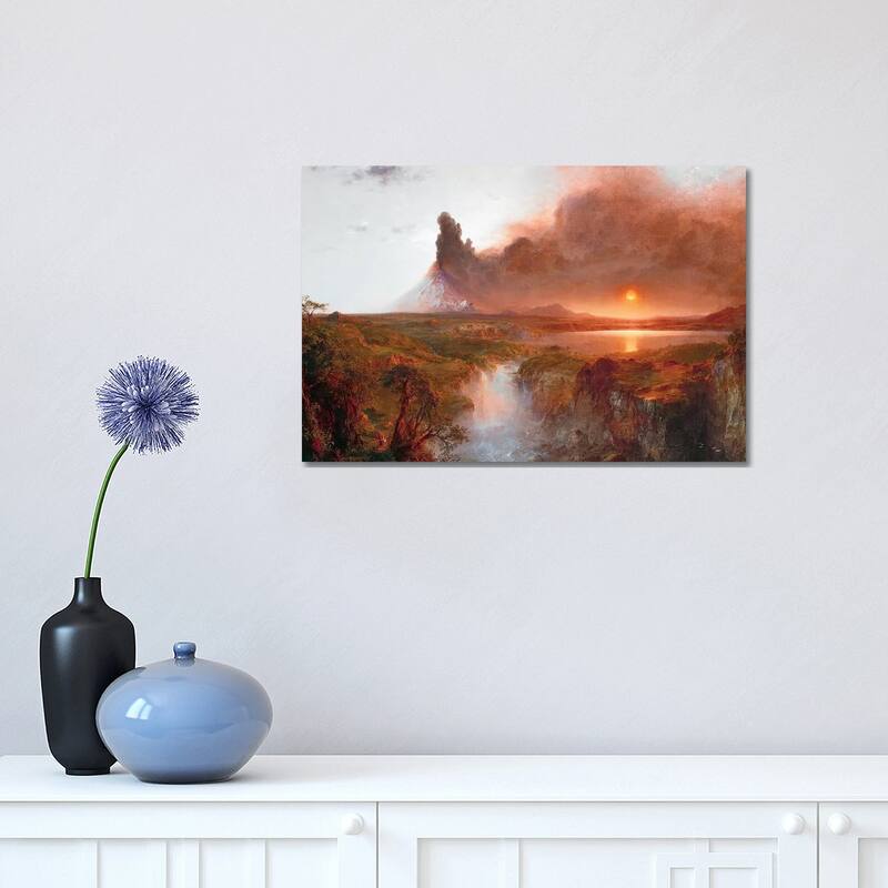 iCanvas "Cotopaxi, 1862" by Frederic Edwin Church Canvas Print - 12x18x1.5