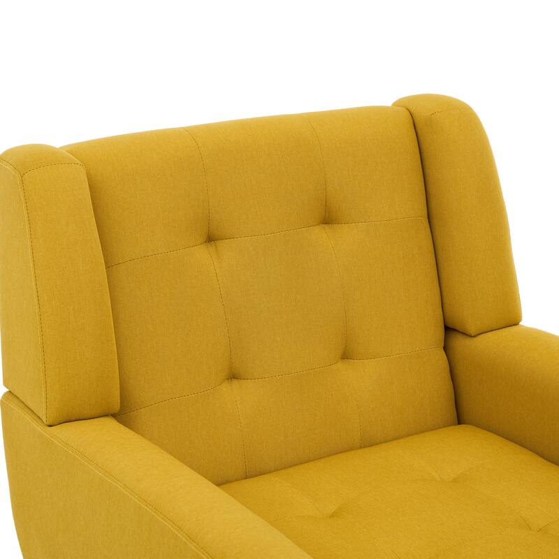 Set of 2 Tufted Upholstered Accent Armchair