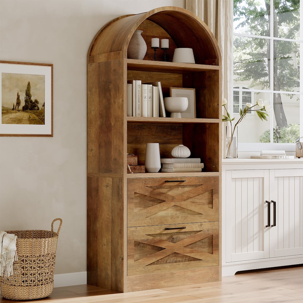 Farmhouse Wooden Storage Cabinet