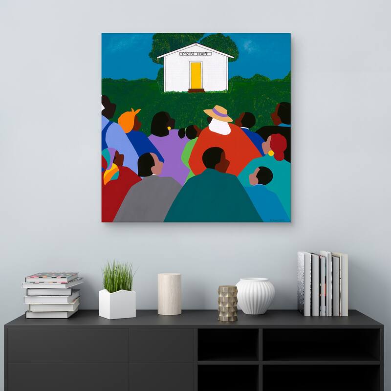 Chasing Sense Gullah Islands by Synthia SAINT JAMES Canvas Art Print