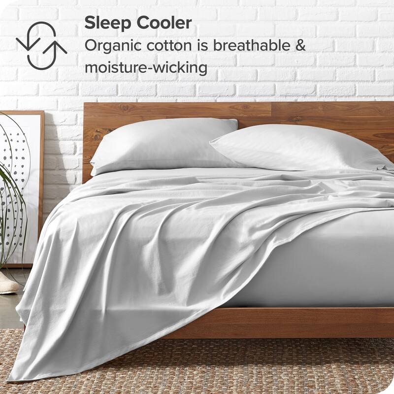 Bare Home Organic Cotton Jersey Sheet Set
