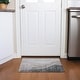 preview thumbnail 65 of 118, Machine Washable Indoor/ Outdoor Chantille Modern Abstract Rug Charcoal - 1'8" x 2'6"