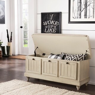 Granger Storage Bench with Linen Seat