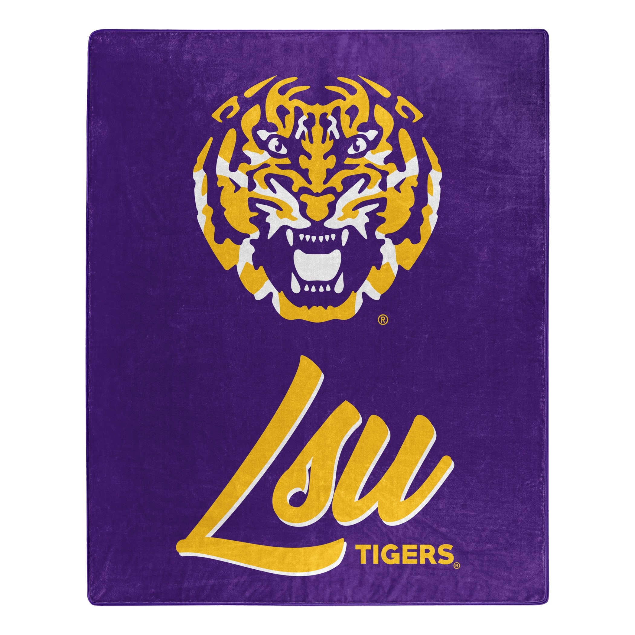 COL 0706 LSU Signature Raschel Bed Bath Beyond 34010660