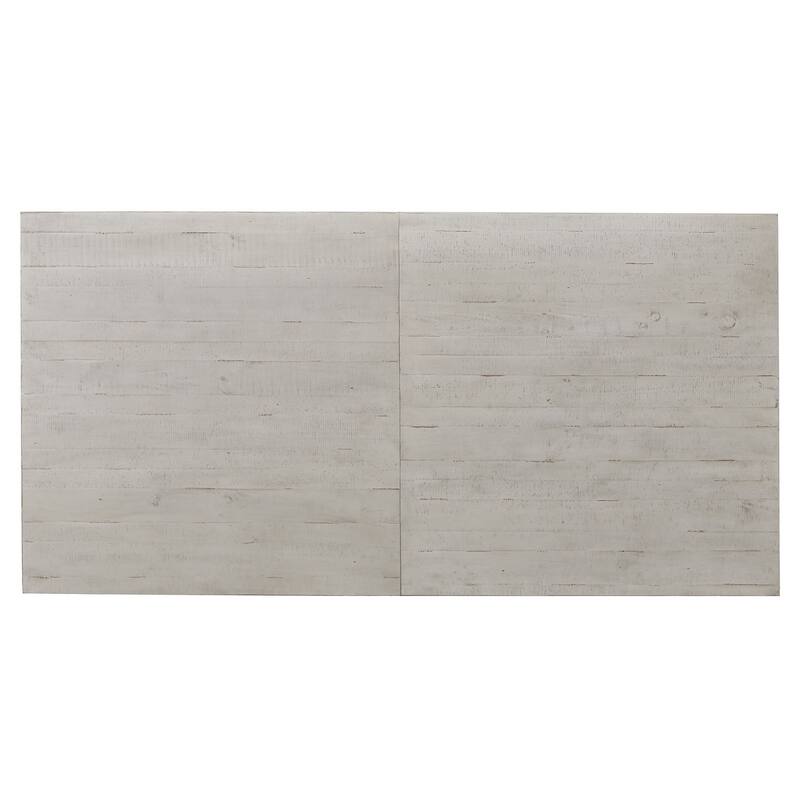 Magnussen Home Bronwyn Alabaster And Toasted Nutmeg Extendable Rectangular Dining Table - 40''W x 80''D x 30''H