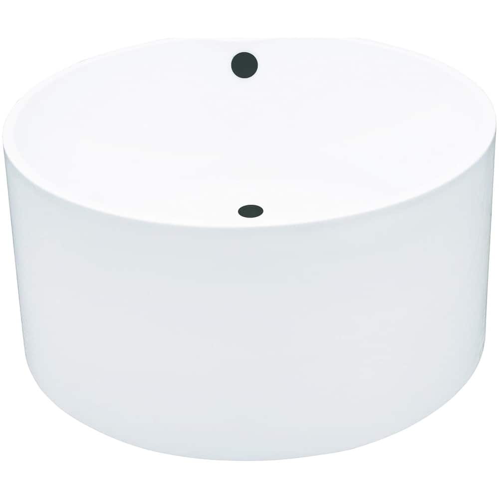 Kingston Brass VTRO454523M Aqua Eden 45" Free Standing Acrylic Soaking