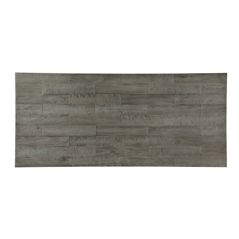 Light Gray Finish Counter Height Table Industrial Design Kitchen Dining Furniture 1pc