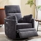 preview thumbnail 53 of 68, HOMYKA Power Rocker Swivel Recliner with USB and Type-C Ports