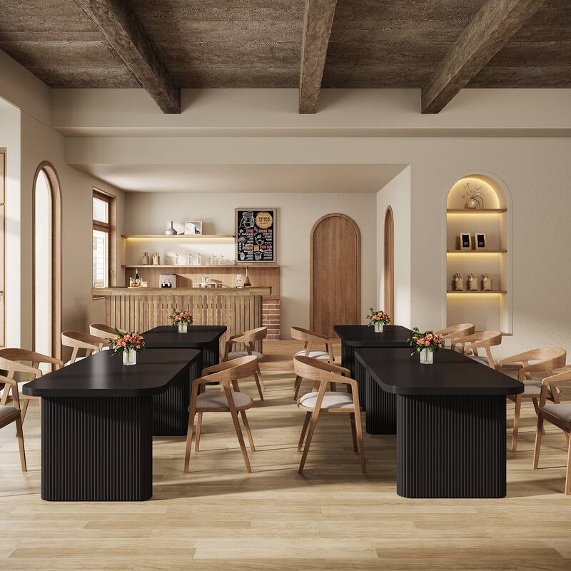 Wood Dining Table, Modern Kitchen Table, Dining Room Accent Table