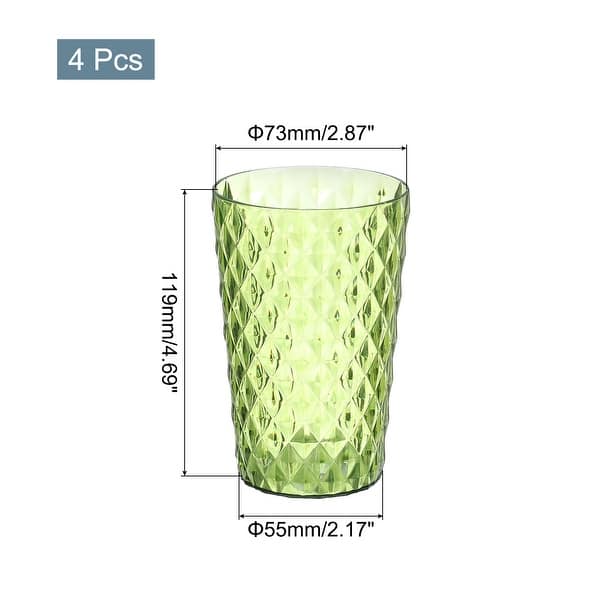 16 0z clear plastic cups UNIQIFY 16 oz Custom Plastic Clear Drinking PET Cups