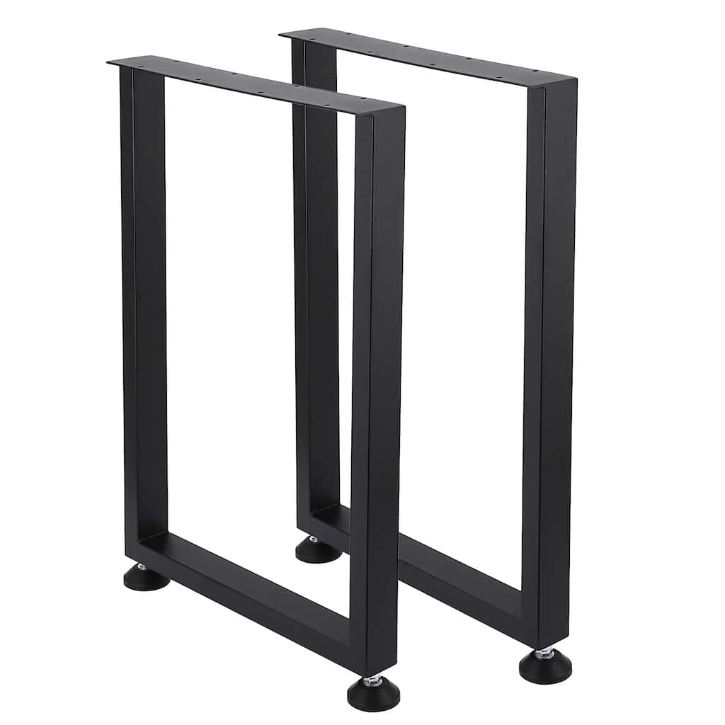 Square Heavy Duty Metal Table Legs Set of 2
