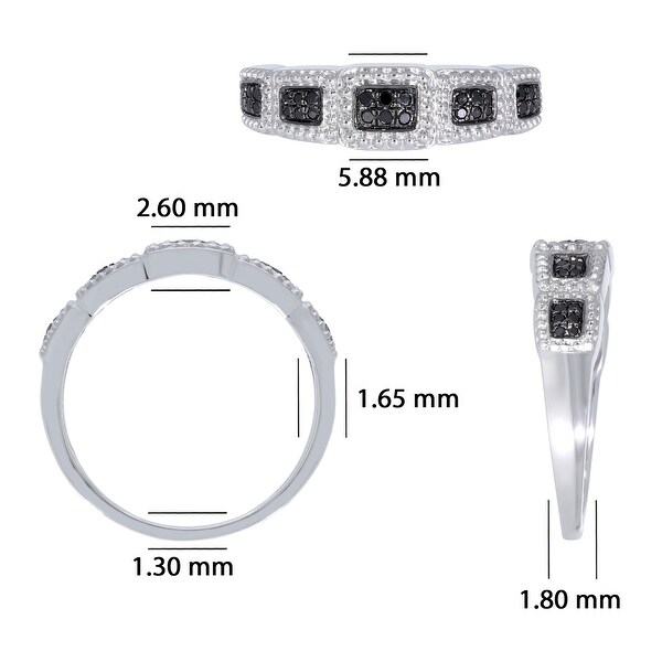 Prism Jewel 1.00MM 0.08CT G-H//I1 Natural Diamond Light Weight Fancy Ring