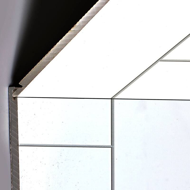 Miseno MSW-424296FLEX ReadySet 42" x 42" x 96" FLEX 6 Panel Alcove