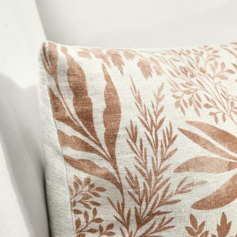 Villa by Classic Home Mulberry Belgian Linen Blend Throw Pillow