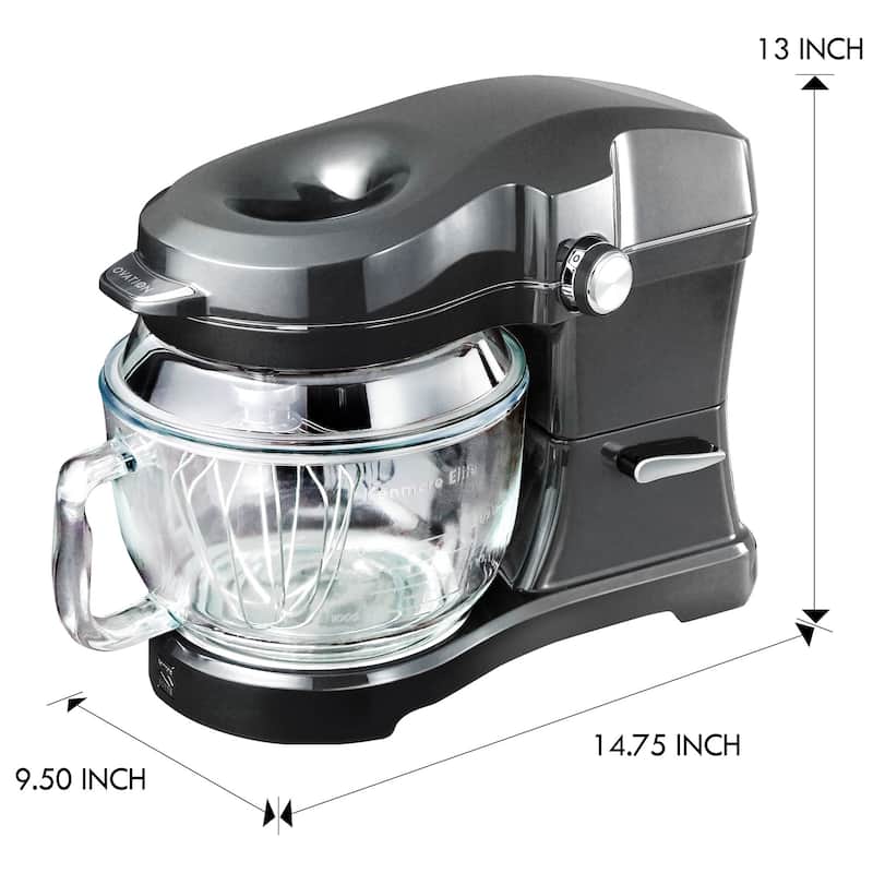 Kenmore Elite Ovation 5 qt Stand Mixer with Pour-In Top, 500W