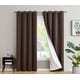 preview thumbnail 64 of 74, Dakota Complete Blackout Drapery Heavy Thermal Insulated Efficient Window Curtain Grommet Panels, 2 Panels