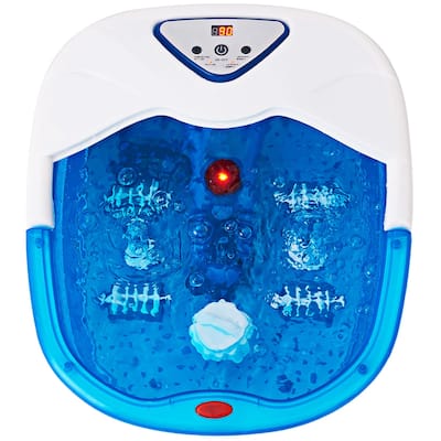 Costway Electrical Foot Basin Tub Point Massage Home Use Heating Ray