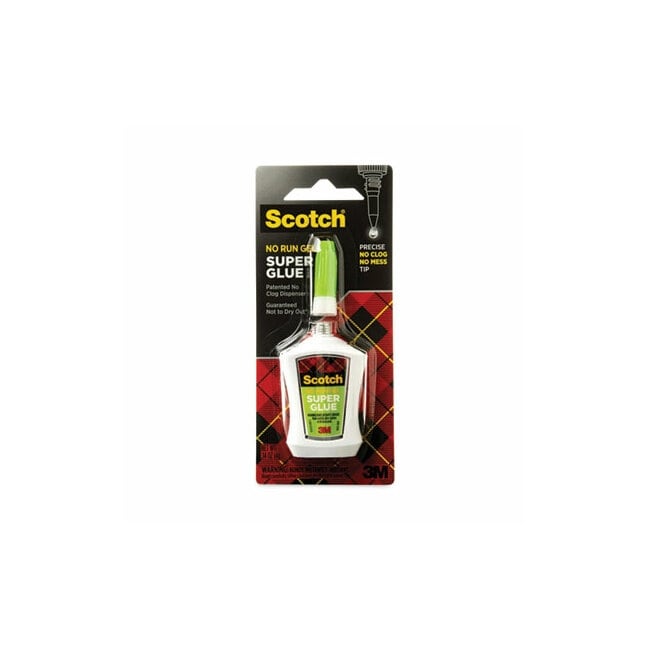 Scotch® ADHESIVE,SUPERGLU,GEL,CLR AD125 - 1 Each - Clear