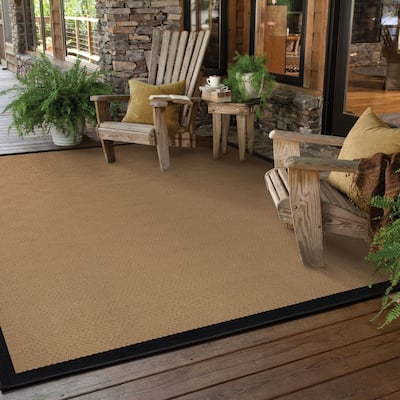 Carbon Loft Addis Borders Indoor/ Outdoor Area Rug