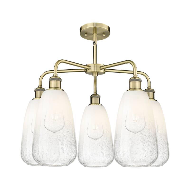 Innovations Lighting Endless Possibilities Ballston - Brookhaven Almond - 5 Light 25" Stem Hung Chandelier