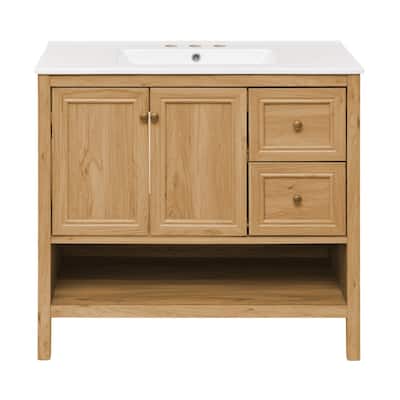 Swiss Madison SM-BV241-3 Chateau 37" Free Standing Single Basin Vanity