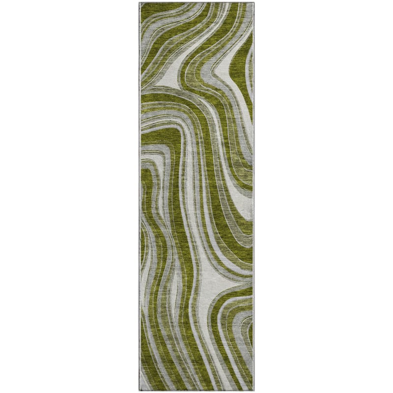 Premium Washable Super Soft Modern Waves Mayfield Rug
