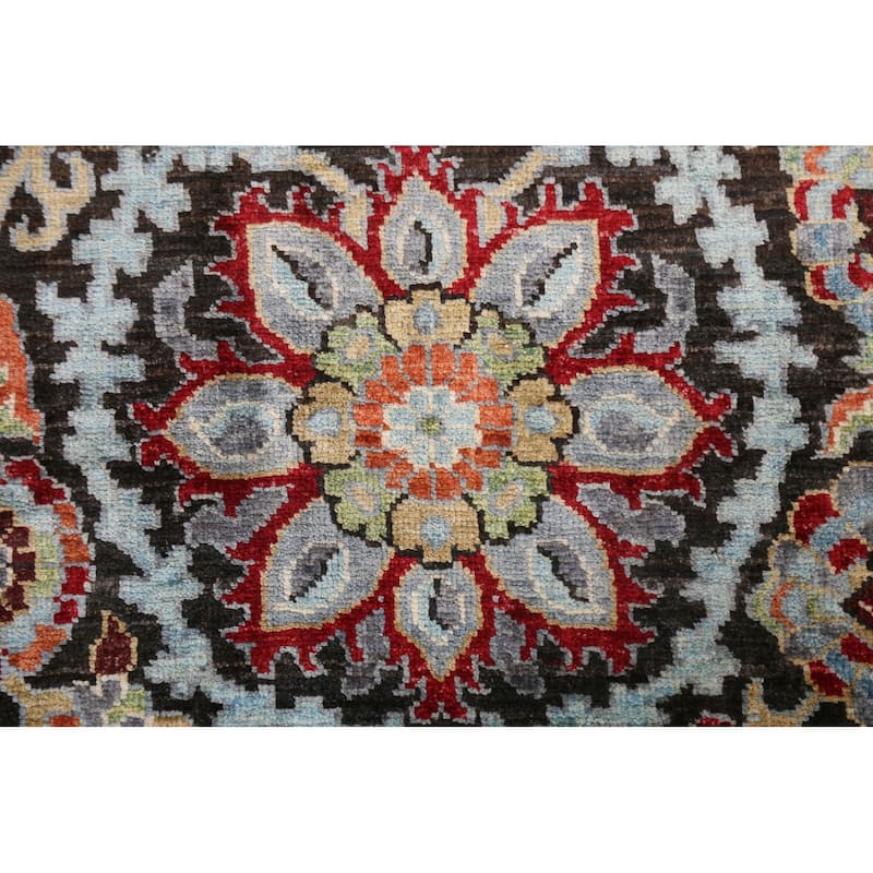 Vegetable Dye Traditional Ziegler Oriental Wool Area Rug Hand-knotted - 7'9" x 9'10"