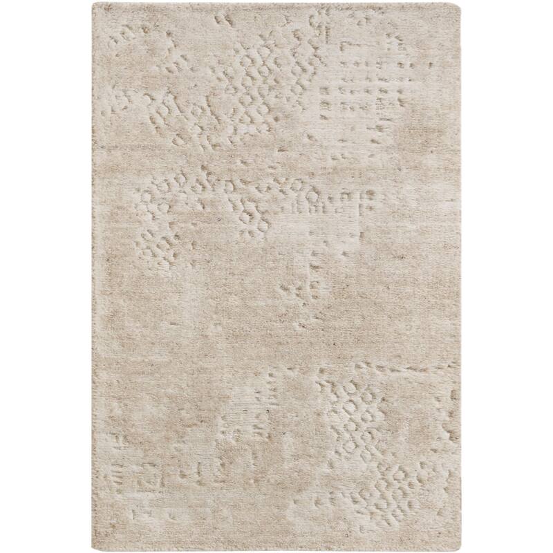 Nourison Harmony Indoor only Cream / Ivory Abstract Area Rug